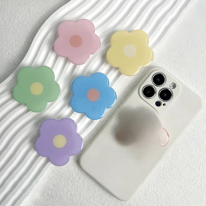 Support de téléphone portable créatif paresseux, Support de bureau, bâton arrière, anneau de téléphone portable, boucle, poignée de prise de téléphone portable en acrylique