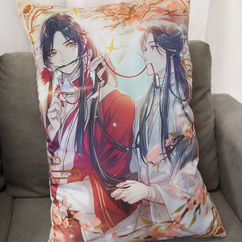 Anime (cennet resmi tarafından kutsanmış) periferik hediye yarım vücut yastığı 40*60cm nakış saksağan köprü xie lian san lang