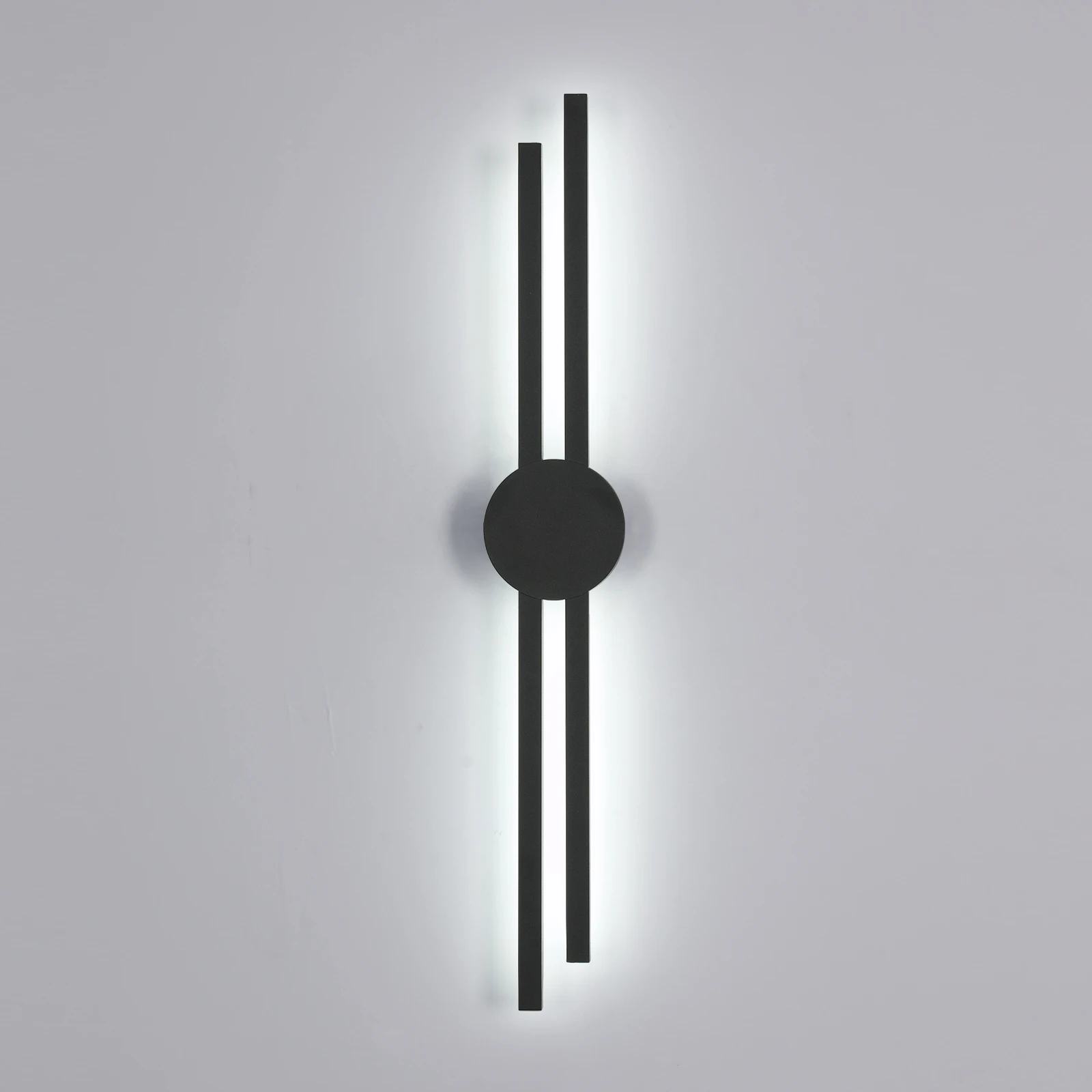 LED-Wandleuchte, schwarz, für den Innenbereich, moderne Wellenbar, LED-Wandleuchte für Wohnzimmer, Innenbereich, Flur, Schlafzimmer, Küche, Treppe, Nachttisch, Waschtisch