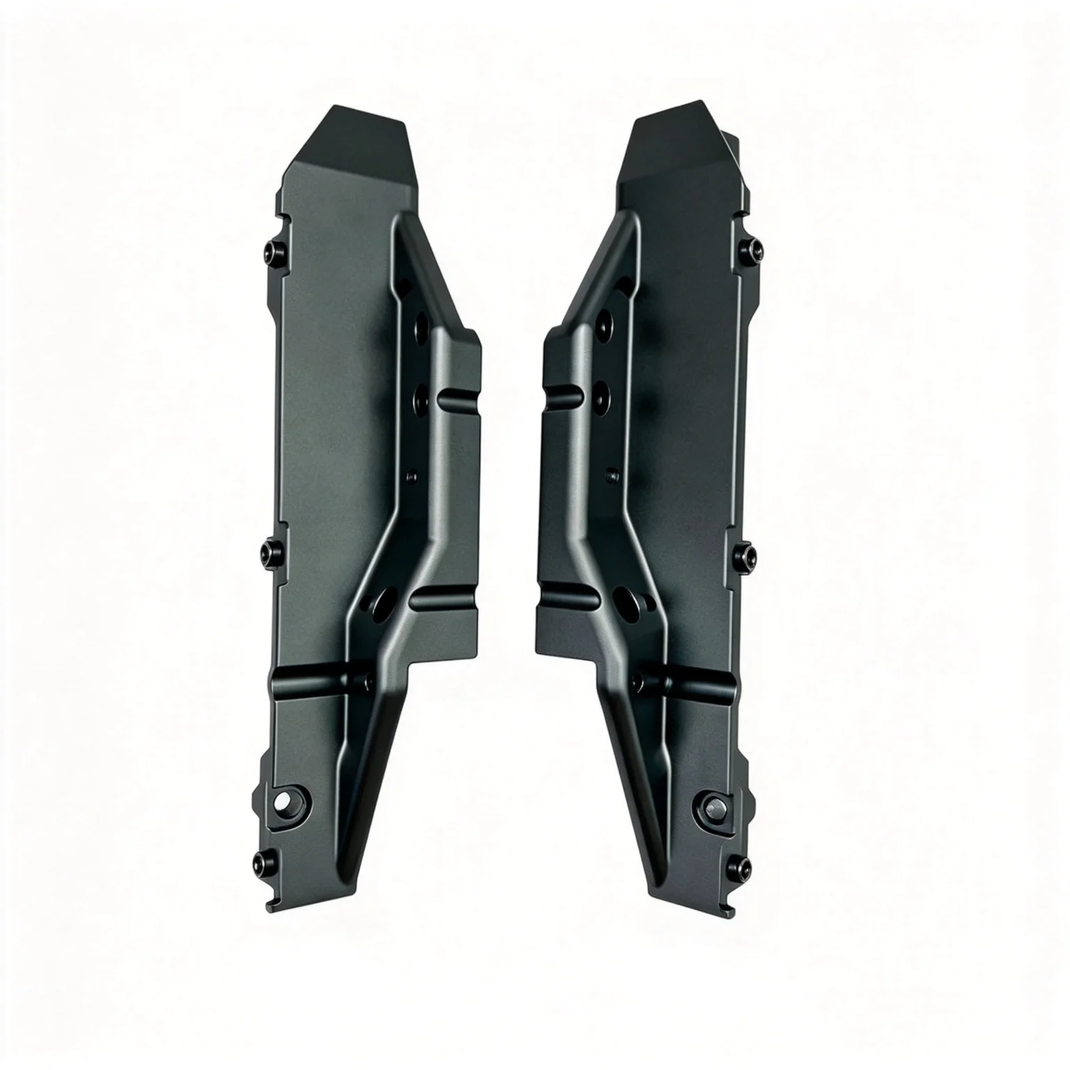 D1RC VP H10 CNC Aluminum Gearbox Chassis Mount Bracket for 1/10 RC Crawler Metal Tube Frame Model Car