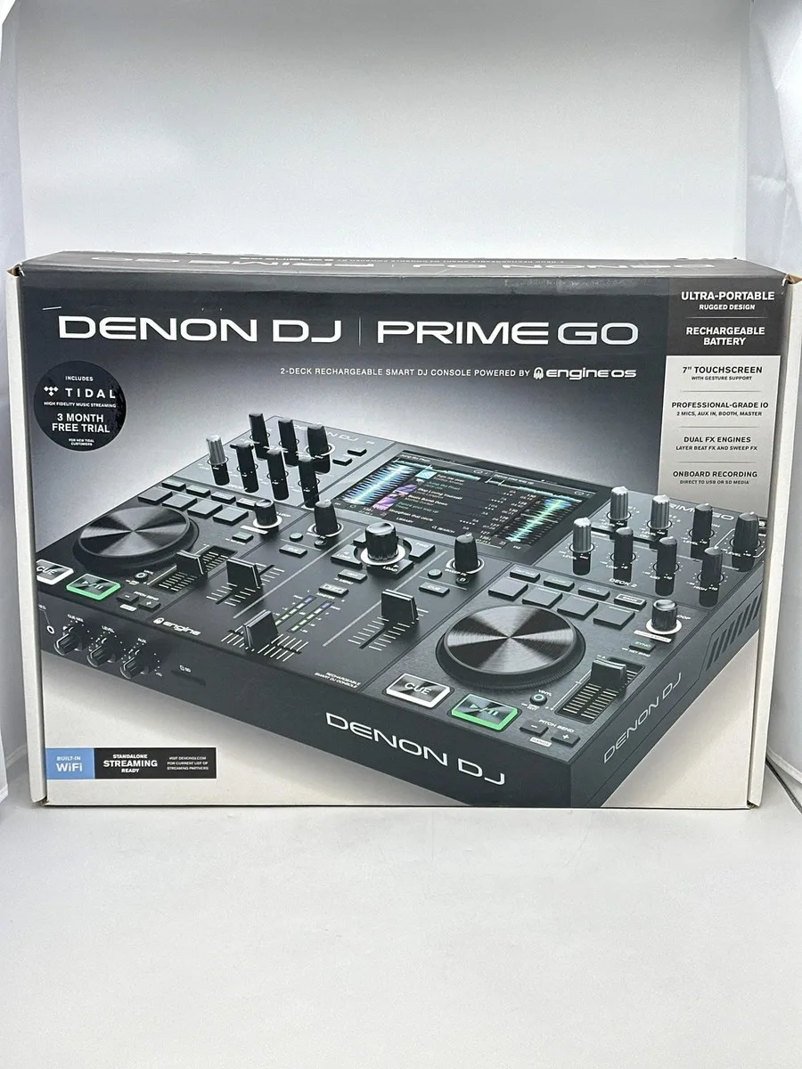 

BRAND NEW Denon DJ Prime GO Rechargeable DJ System with Touchscreen And WiFi