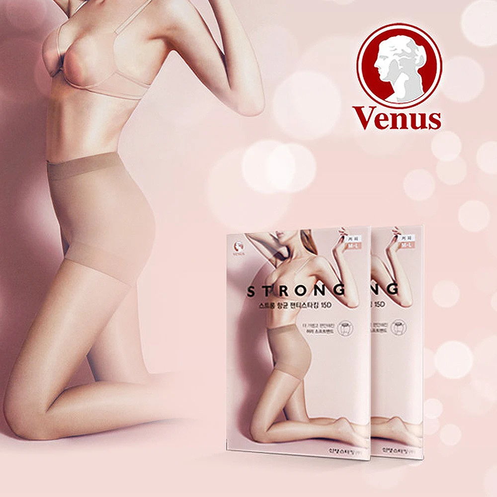 Venus Strong Bulk Stockings Type Pantyhose 15D 5 sheets Black/apricots/coffee Stockings