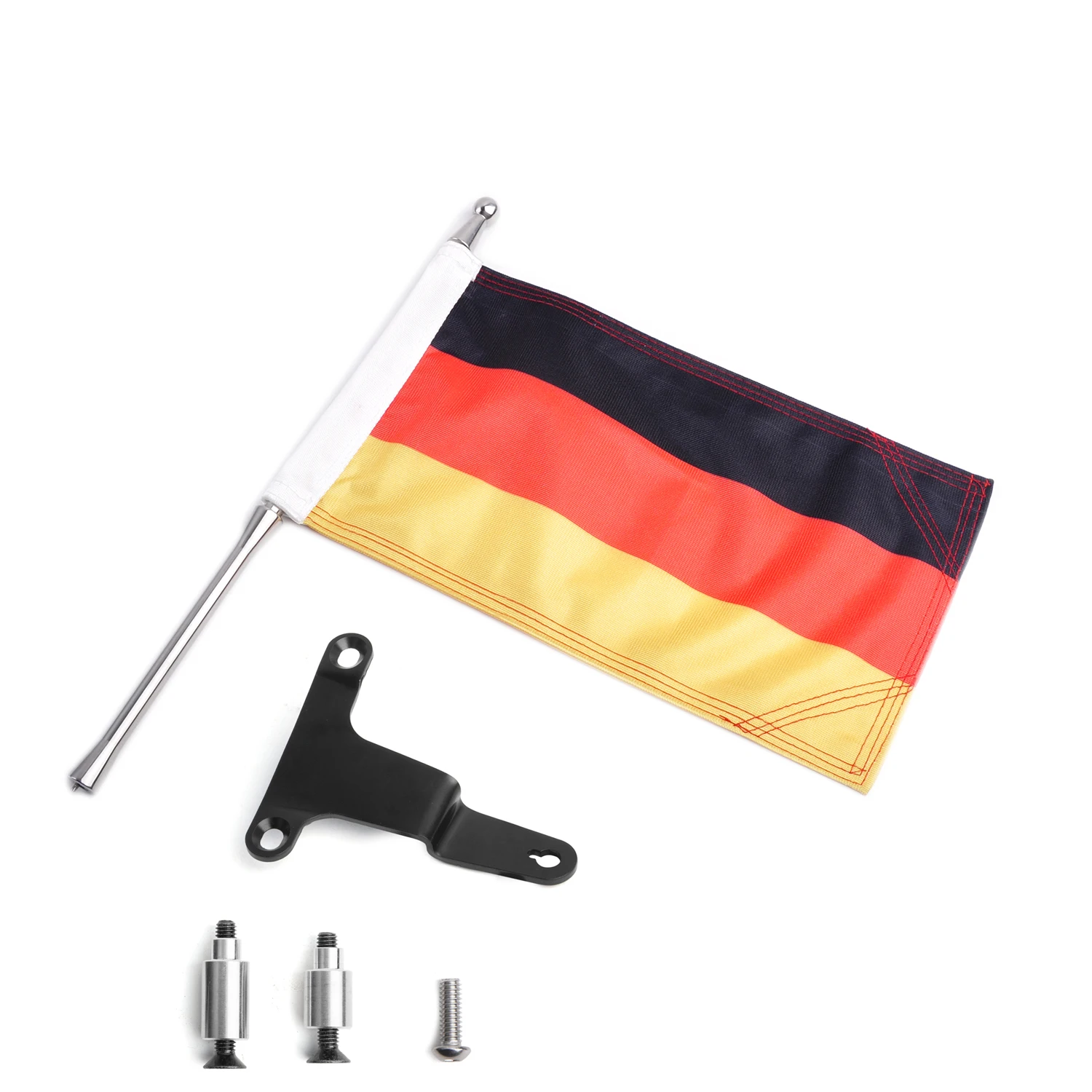 Kit de mât de drapeau pour Honda Gold Wing GL1800, drapeau de coffre, drapeau, Allemagne, 2021-2024, accessoires Moto Tour - Panical