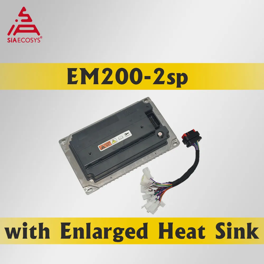 VOTOL EM200-2sp 72V 600A CAN Controller with Enlarged Heat Sink for E-Scooter and E-Motorcycle Programmable