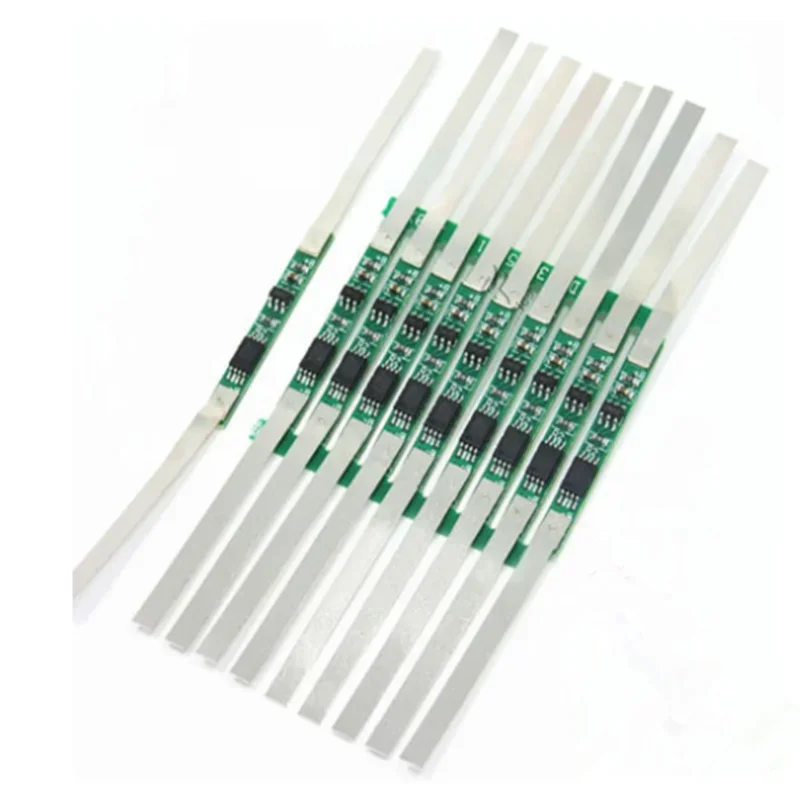 10 sztuk BMS tablica ochronna Li-Ion bateria litowa 1S 3.7V 2-3A/5-6A płytka zabezpieczająca PCB 3.7V 18650 nadmiernego ładowania płytka ochronna — zdjęcie 2