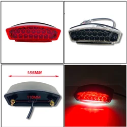 21 LED Universal Motorcycle Brake Light License Plate Rear Stop Indicator For Ducati Monster 400 620 695 750 800 900 S2R S4R