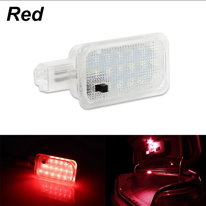 iJDM Xenon White Full LED Trunk Cargo Area Light Assembly For