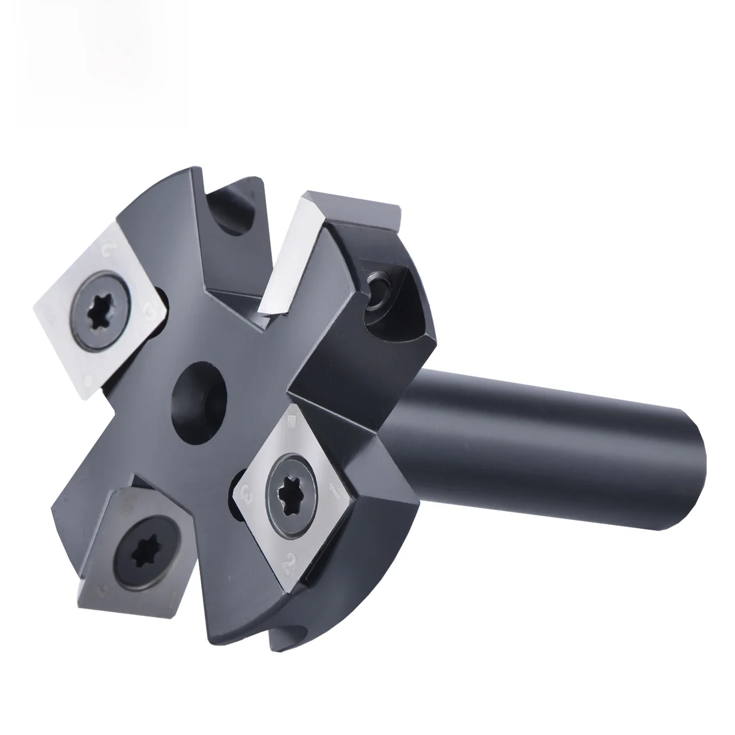 Dreanique 2-Flöte Holz Hobel Bit 38,1mm 45mm Schneiden Durchmesser 8 12 mm Schaft Spoilboard