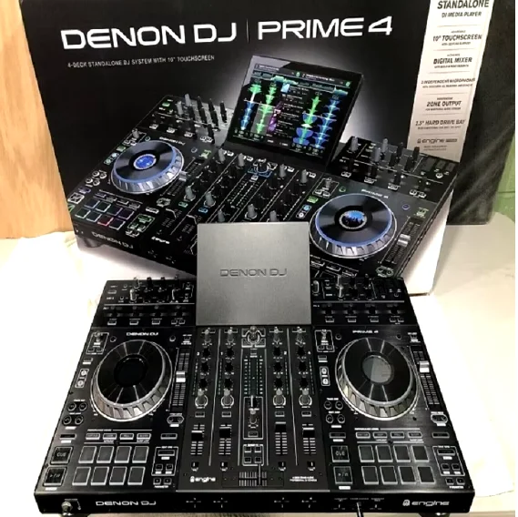 Denon-DJ-PRIME-4-Standalone-4-Deck-10-HD-Multitouch