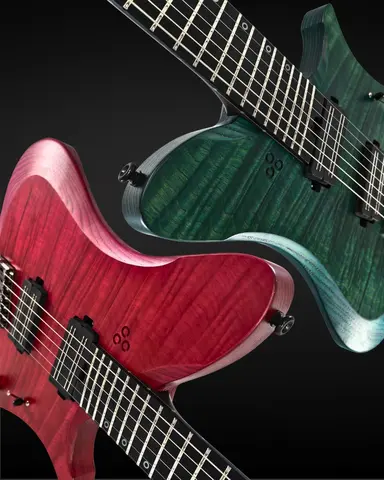 जीओसी गिटार शान प्लस हेडलेस गिटार top 8 best sales नेतृत्वहीन - №5