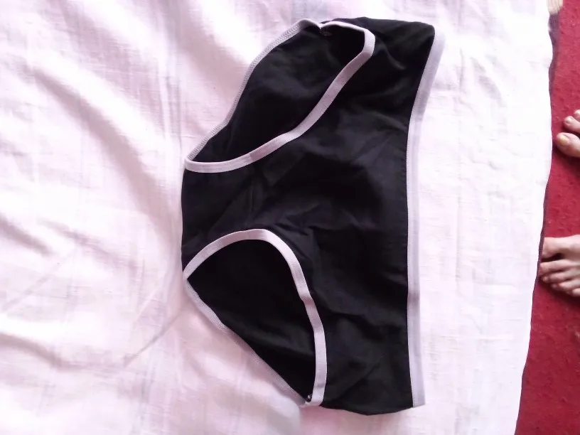 Women Panties Mid-Waist Cotton Solid Simple Sports Underwear Трусы Женские Briefs Comfortable Breathable Female's Lingerie photo review