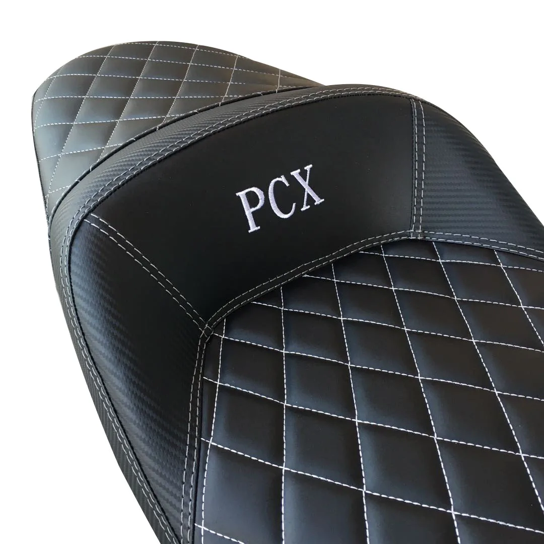 Modified motorcycle comfortable PCX125 PCX150 PCX160 pcx seat seats cushion pad with backrest PCX logo for Honda PCX 2018- 2025