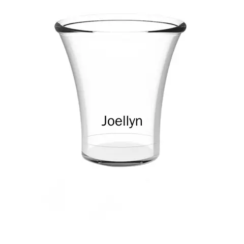 재사용 가능한 투명 친교 컵 예술 및 디자인 제품 교회 기독교와 예수 최후의 만찬의 미니 예배 작은 투명 컵