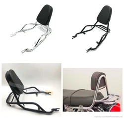 Backrest Sissy Bar Luggage Rack Motorcycle Street Bike for Kawasaki W400 W650 W800