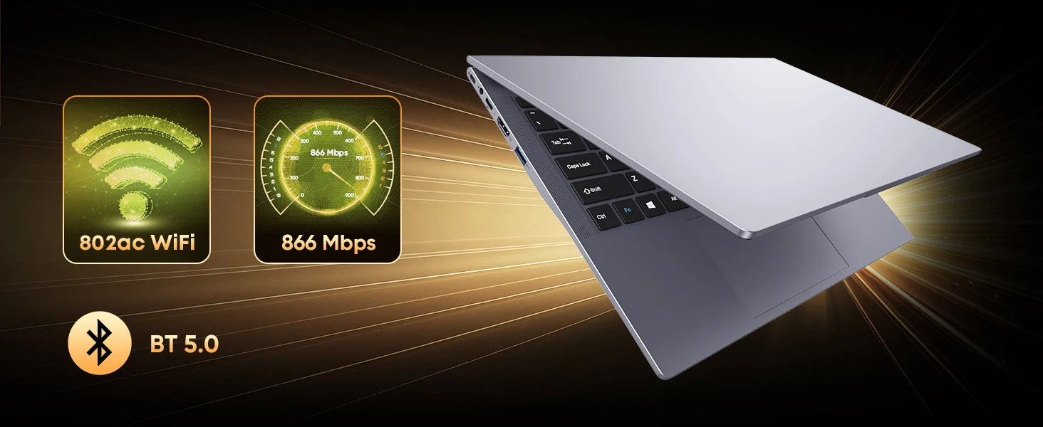 15.3 Inch Laptop Intel Core I5-8210Y 3.6Ghz 24Gb Ram 512Gb Ssd Win11 Pro Portable Pc for Students and Work 1920X1200 100%Srgb HDMI Usb-A Long Battery Life