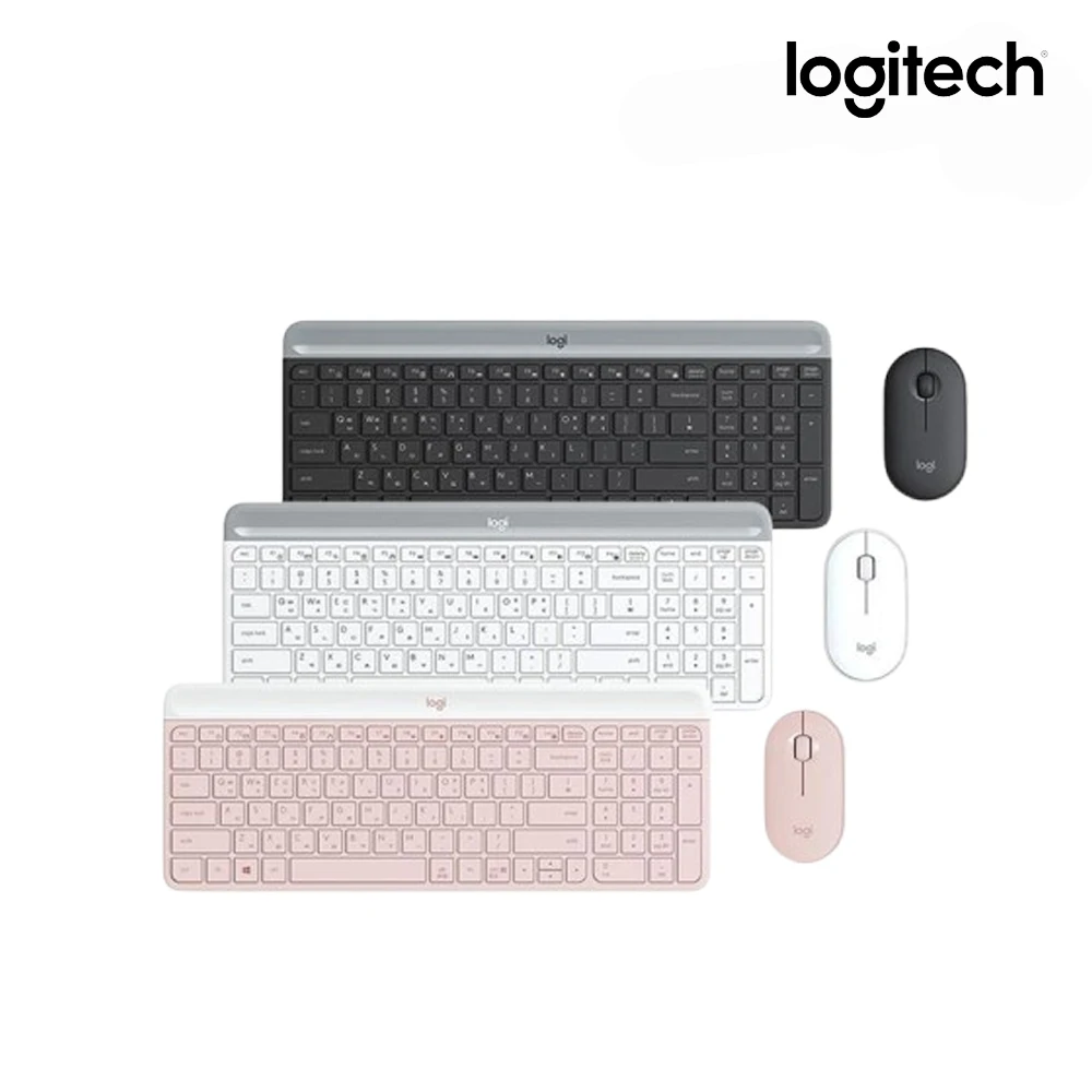 Logitech Korea Logitech MK470 Slim Wireless Keyboard Mouse set