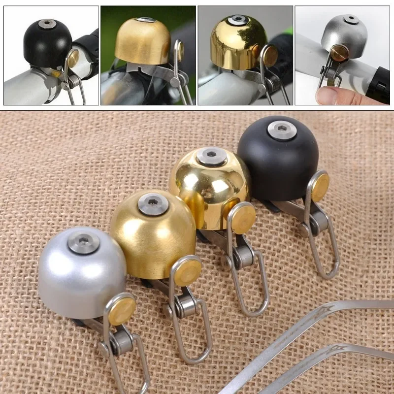 AliExpress NONE 1pc Classic Bicycle Bell for Bike Ring Bell with Loud Sound Bells for Road Mountain Bike Handlebars Adults