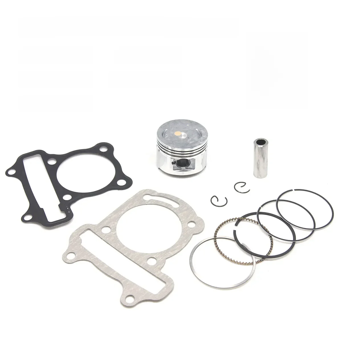 GY6 50CC 60CC 80CC 100CC 120CC 39mm 44mm 47mm 50mm 52mm zestaw uszczelek tłokowych słoneczny Keeway Taotao Roketa JCL 139qmb części do skuterów — zdjęcie 2