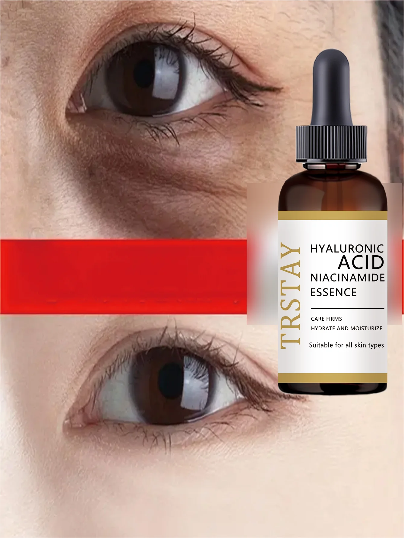 Moisturizing Glycerin Eye Oil for Brightening Hydration and Dark Circle Reduction with Natural Ingredients for Sensitive Skin Ca - Image 3