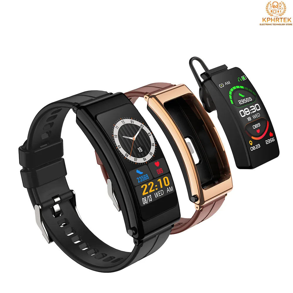 

K13 Bluetooth Headset Talk Smart Band Bracelet Watch Women Heart Rate Fitness Tracker Sports Smart Watch Men Pedometer Wristband