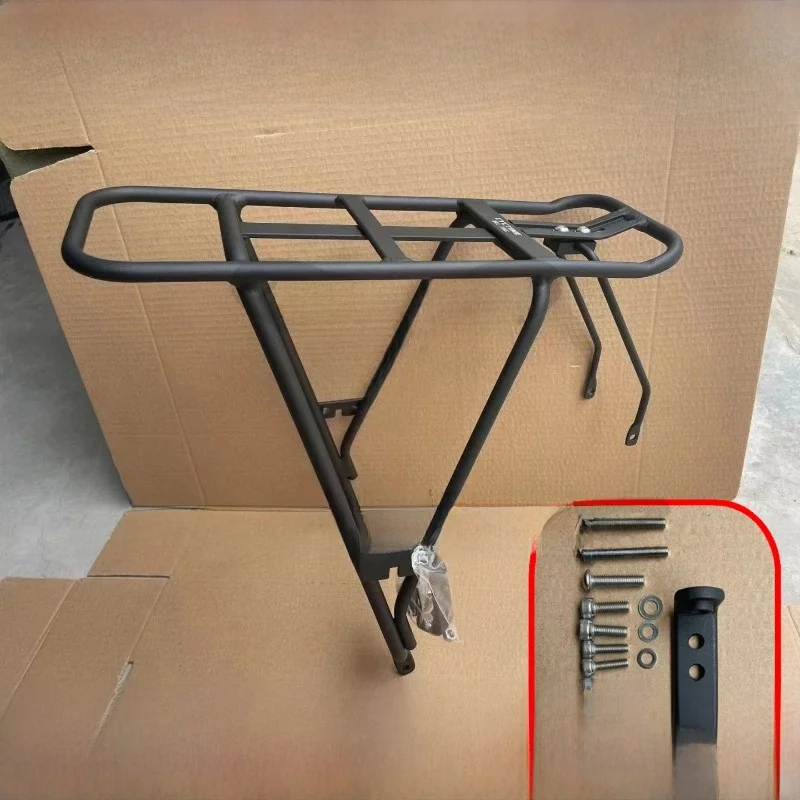 AliExpress NONE Bicycle rack, mountain bike disc brake V brake rear Luggage Carrier, all-aluminum alloy rear seat passenger rack