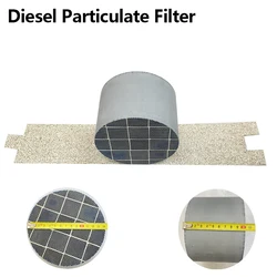 1pcs 144*102MM High Efficiency Diesel Particulate Filter Silicon Carbide DPF  for Diesel Engines  silicon carbide DPF substate
