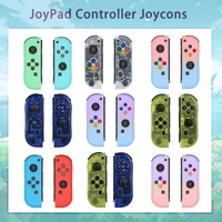 Nuevos Joycons de 10 colores, gamepad inalámbrico transparente, controlador Joypad con joystick 3D para Nintendo Switch, giroscopio de seis ejes, consola de juegos.