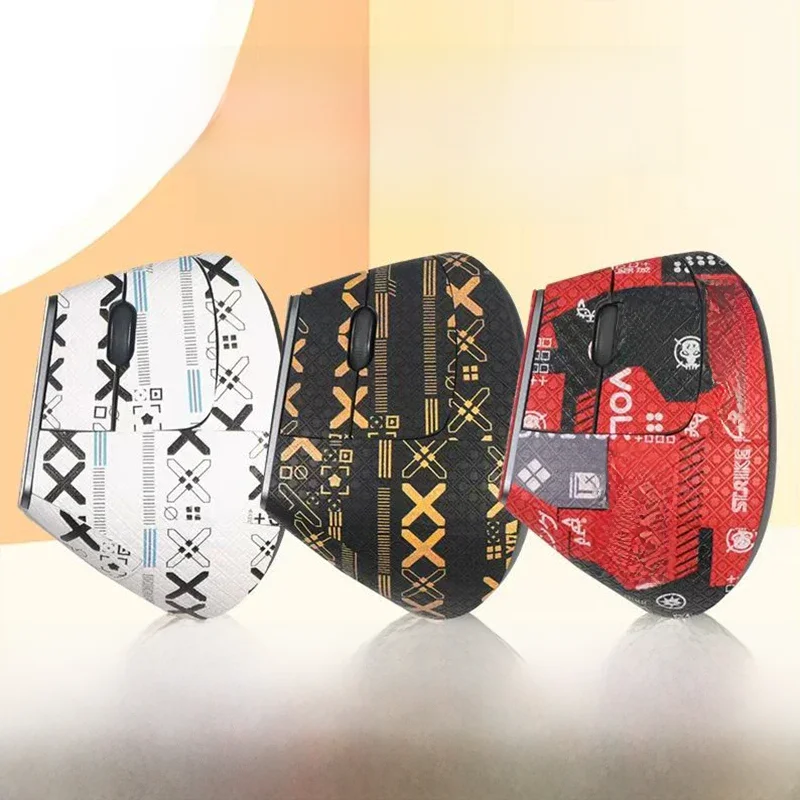 Naklejki na myszy Logitech MX Vertical Mouse Grip Tape Skate Handmade Sticker Profesjonalna antypoślizgowa skóra jaszczurki — zdjęcie produktu 7