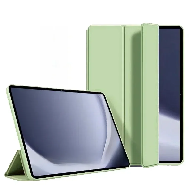 Pour Samsung Galaxy Tab A9 Plus étui 11 pouces support à rabat magnétique souple arrière en TPU pour Galaxy Tab А9 + 2023 SM-X210 X216 étui pour tablette