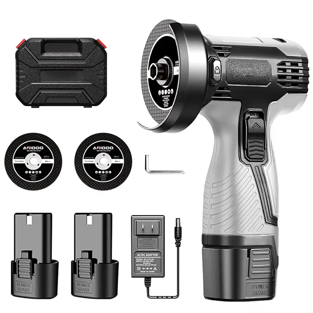 Mini meuleuse d'angle Portable 16.8V, batterie au Lithium, grande capacité, polissage, meulage, Machine de découpe, outils électriques ménagers