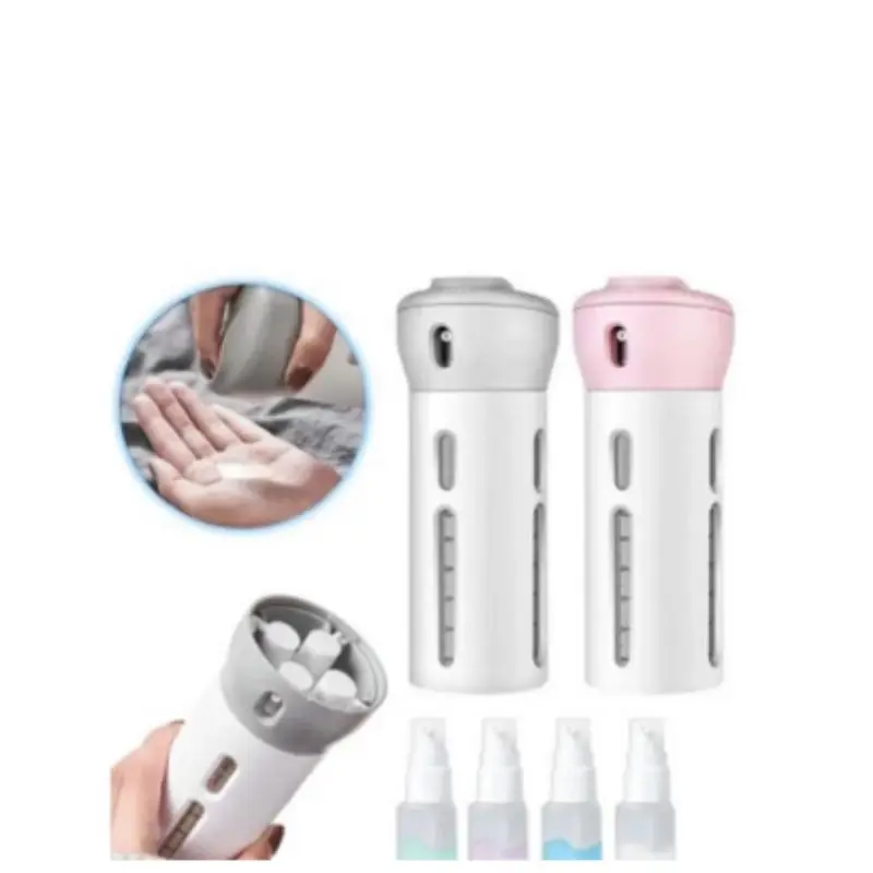 مجموعة موزع المحمولة 4 في 1 زجاجة السفر غسول هلام الشامبو #3