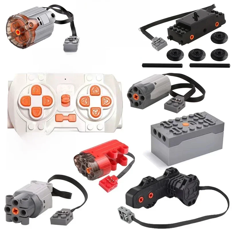 MOC-décennie s de construction haut module, fonction d'alimentation dissolvant, train de mise à niveau, servomoteur XL-M-, technique, Bluetooth, 2.4G, Andrea Tech, RC, bricolage