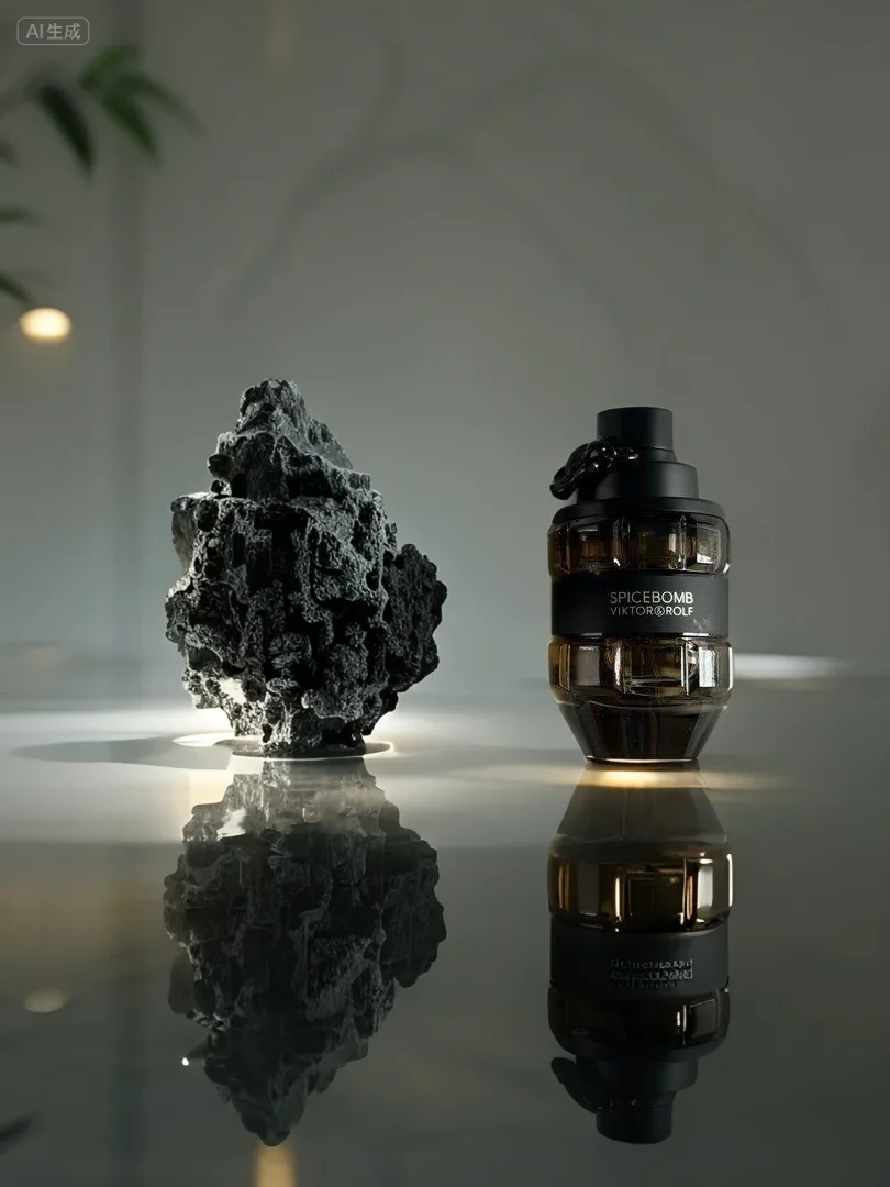 Viktor&Rolf Spicebomb Extreme para Hombres Eau De Parfum 3.4Oz 100ml Woody Spicy Vanilla Fragrance