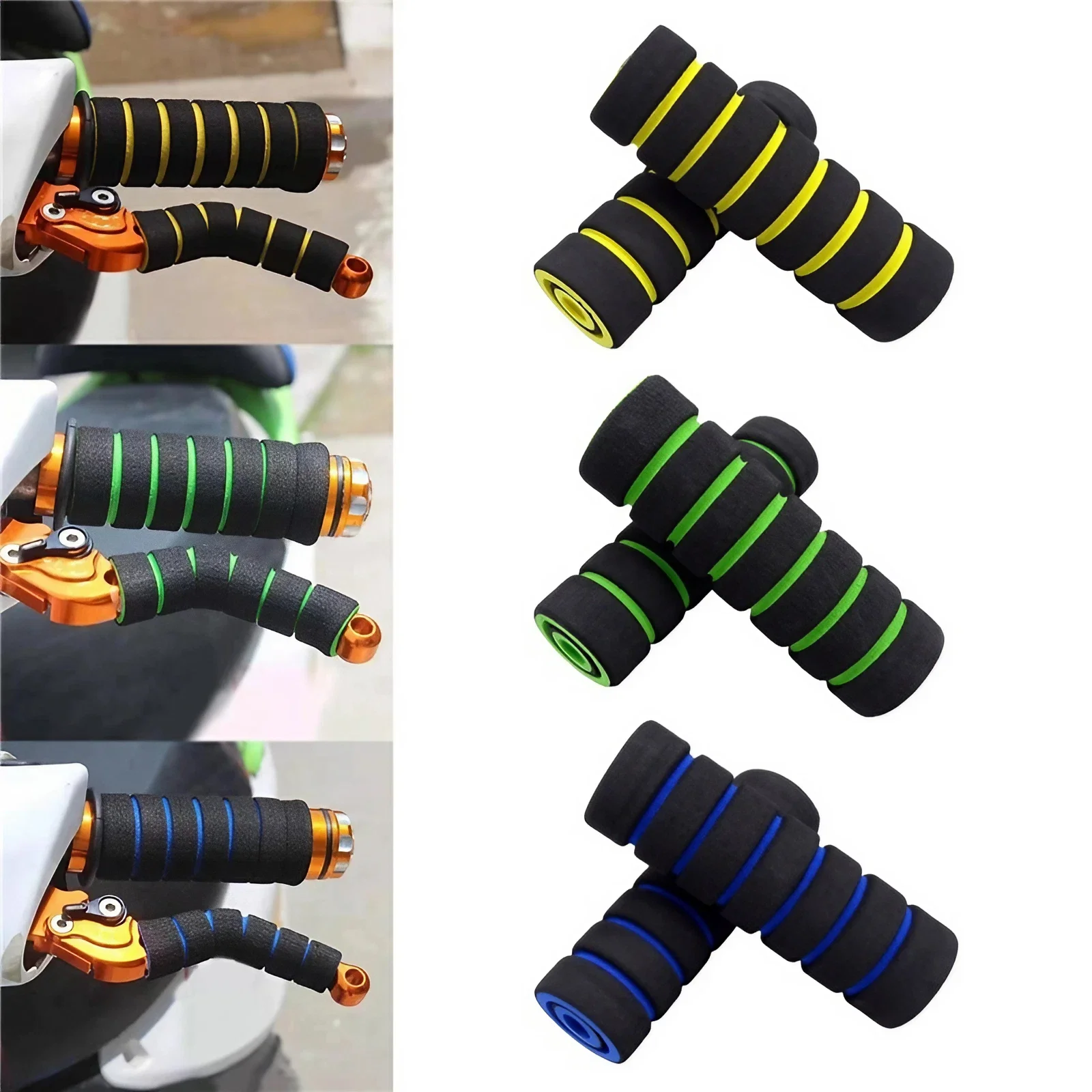 Bike MTB Handlebar Cover Grips Foam Sponge Grip Cover Anti-slip Bike Grip Cover Stonego Bicycle Accessories