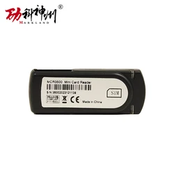 SAM/SIM/USB-stick Smart Card Reader MCR3500 Mini card reader Plug-in (SIM-Sized) Card Reader