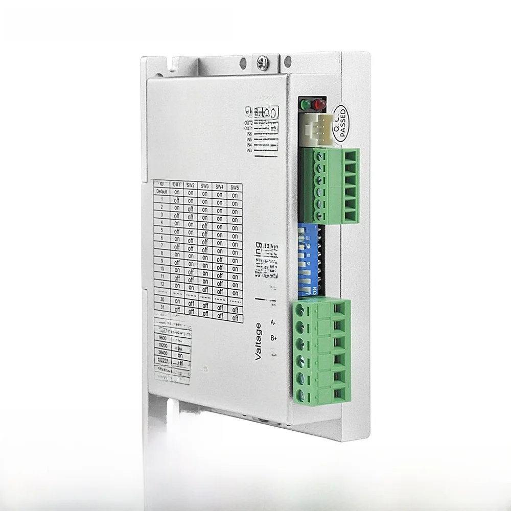 Rtelligent 2 3 fazy Nema 23 24 NT60 RS485 sterownik silnika krokowego przez sieć RS485 Modbus RTU dla otwartej pętli i pętla zamknięta — zdjęcie 2