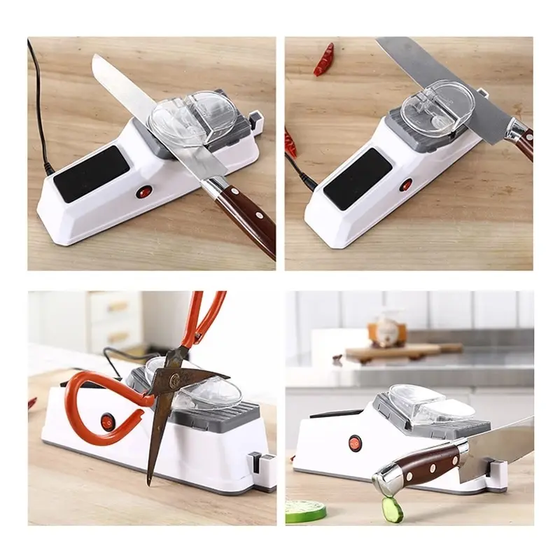 New knife sharpener electric automatic, ladies home fast professional kitchen sharpener, kitchen knife, scissors, cutting tools