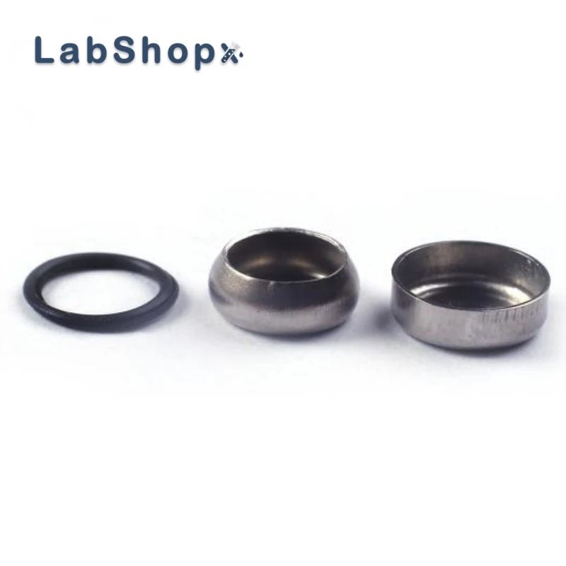 Stainless Steel Medium Pressure Pans Covers and O-Rings Compatible with TA Instruments DSC | LABSHOPX