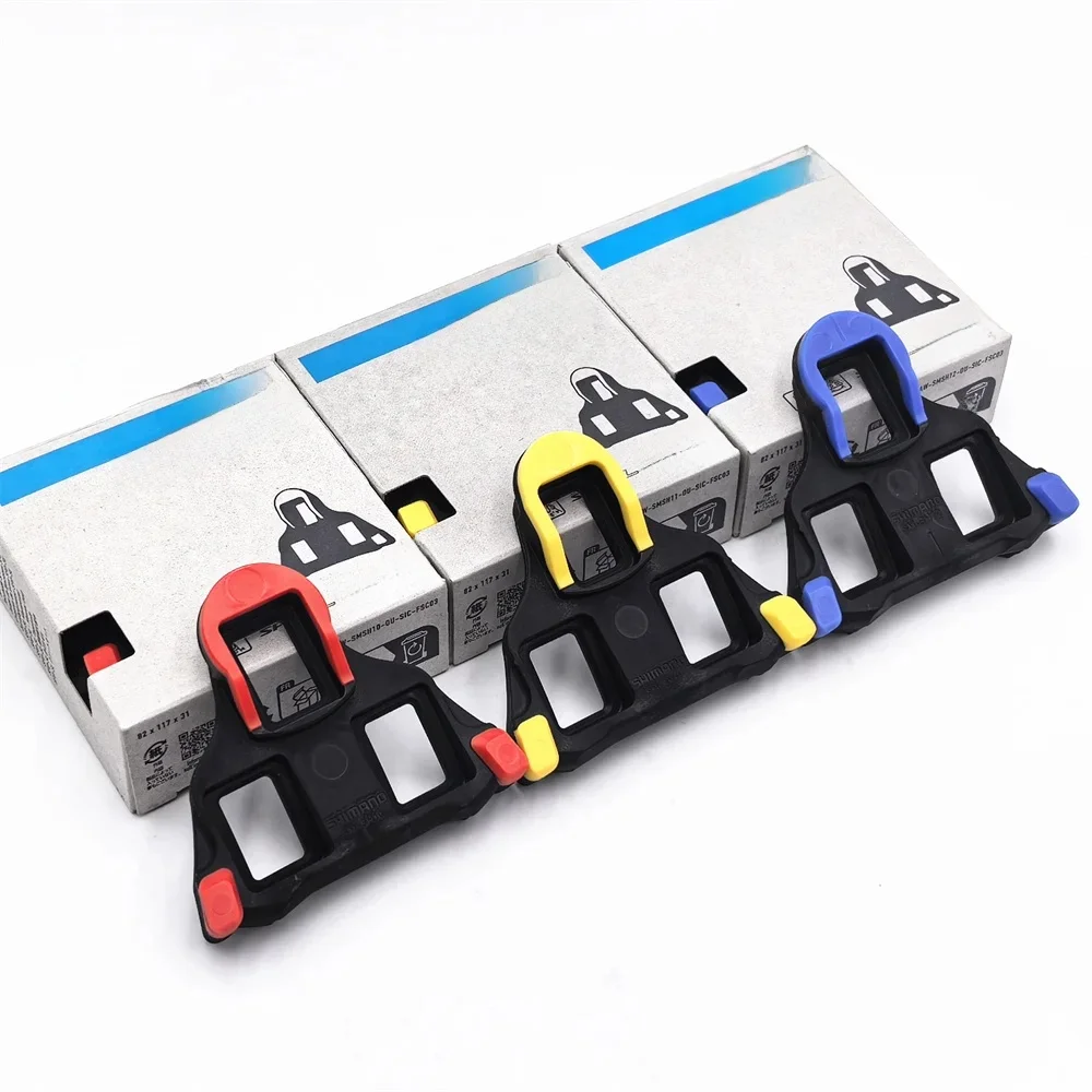 AliExpress Original Shimano SM-SH10/SH11/SH12 SPD SL Road Bike Cycling Pedals Cleat Set