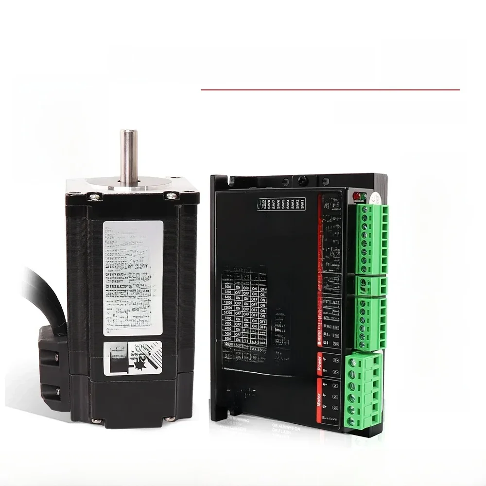 NEMA23 silnik krokowy 57x83mm 2.6N.m 57EH83A4001 + CL57 pętla zamknięta sterownik serwo 57CME26 CNC zestaw sterowniczy dla 3D drukarki — zdjęcie 2