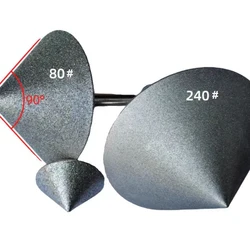 Conical Grinding Head Glass Chamfering Tool Jade Bracelet Tile Hole Enlargement Drill Bit Stone Ring Chamfering Knife