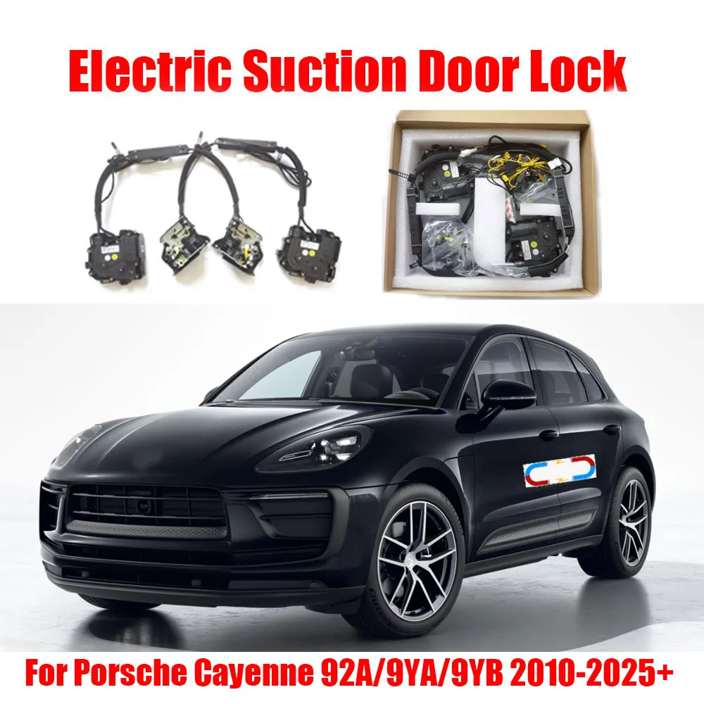 

For Porsche Cayenne 92A/9YA/9YB 2010-2025+ Car Electric Suction Door Power-assisted Closing Door Soft-close Function