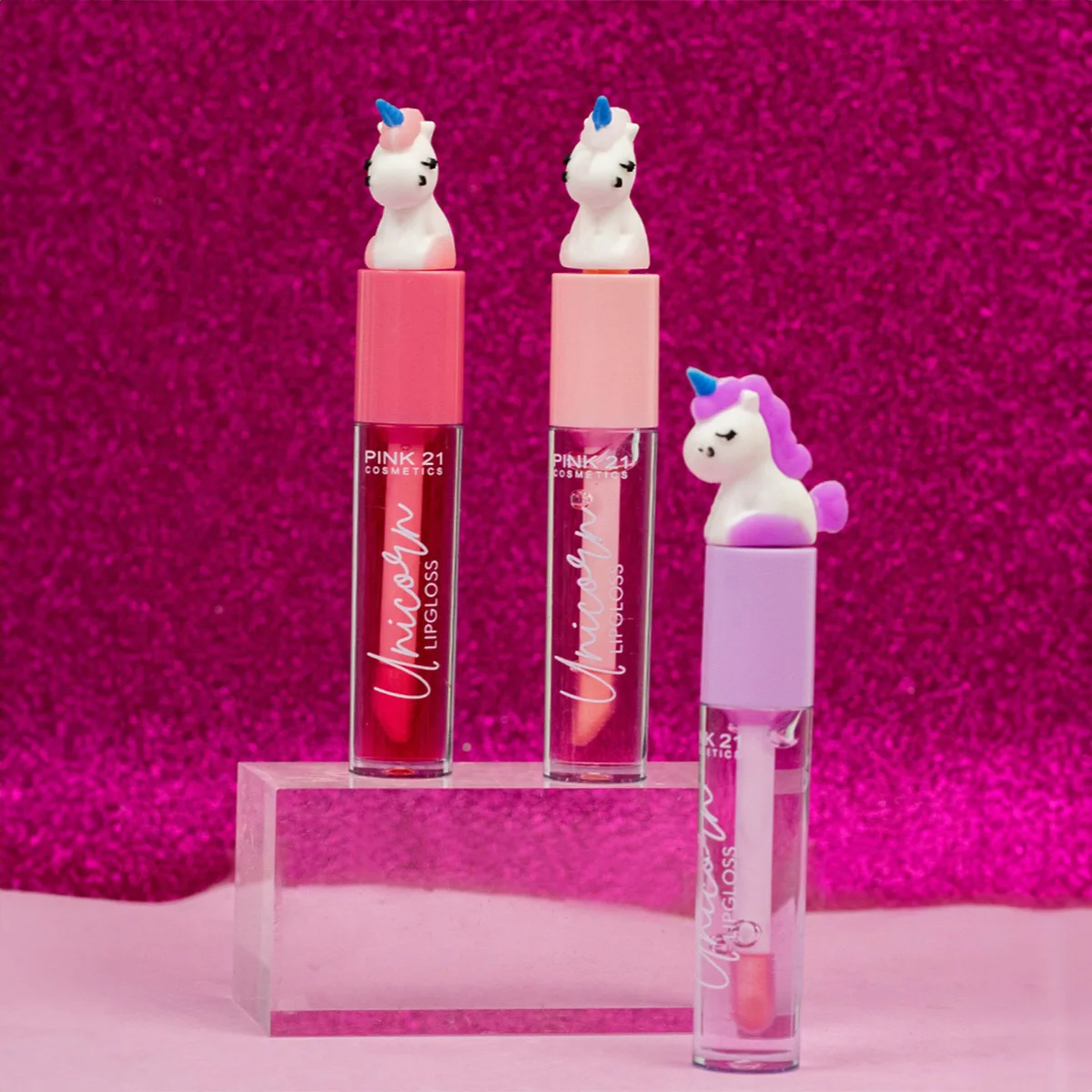 Unicorn Magic Lip Gloss-Pink 21