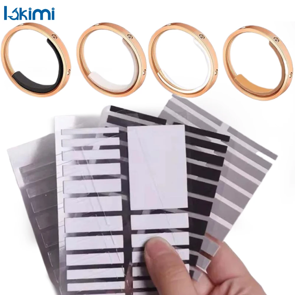 Invisible Transparent Silicone Ring Size Reducer Tightener Resizing Stickers for Big Size Jewelry Tools LK-AA72