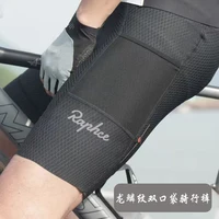 Nuevos pantalones cortos de ciclismo acolchados de alta densidad con dos bolsillos de verano, pantalones cortos de ciclismo de carretera de secado rápido, transpirables y que absorben los golpes