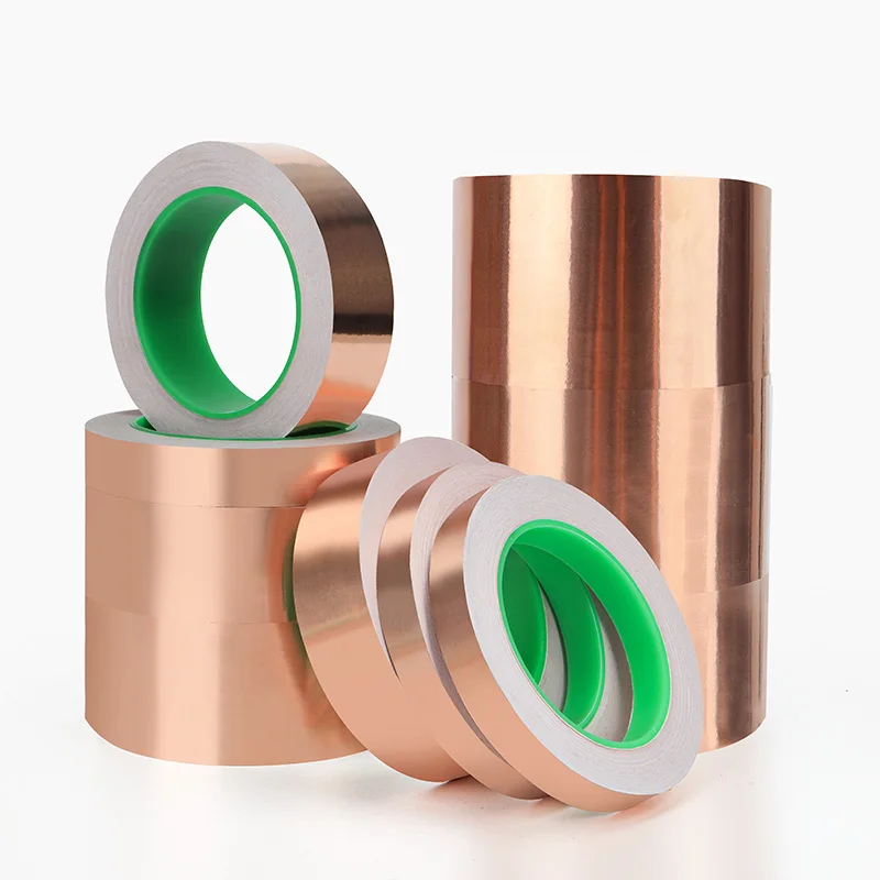 Copper Foil Tape with Conductive Adhesive for EMI Shielding, Paper Circuits, Electrical Repairs,Crafts, Electrical Repairs etc