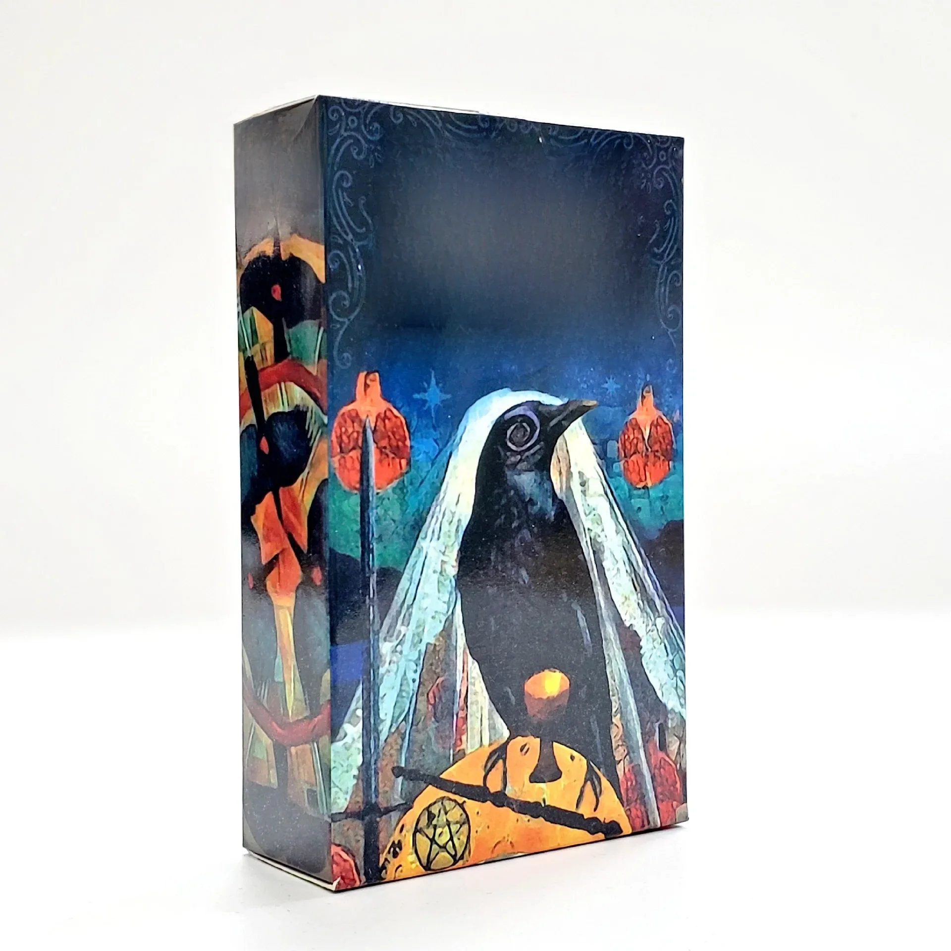 NOUVEAU Crow tarot cardsn A 78 Tarot Deck Version anglaise Divinatio destin Oracle Card Jeu de société pour adulte avec guide PDF