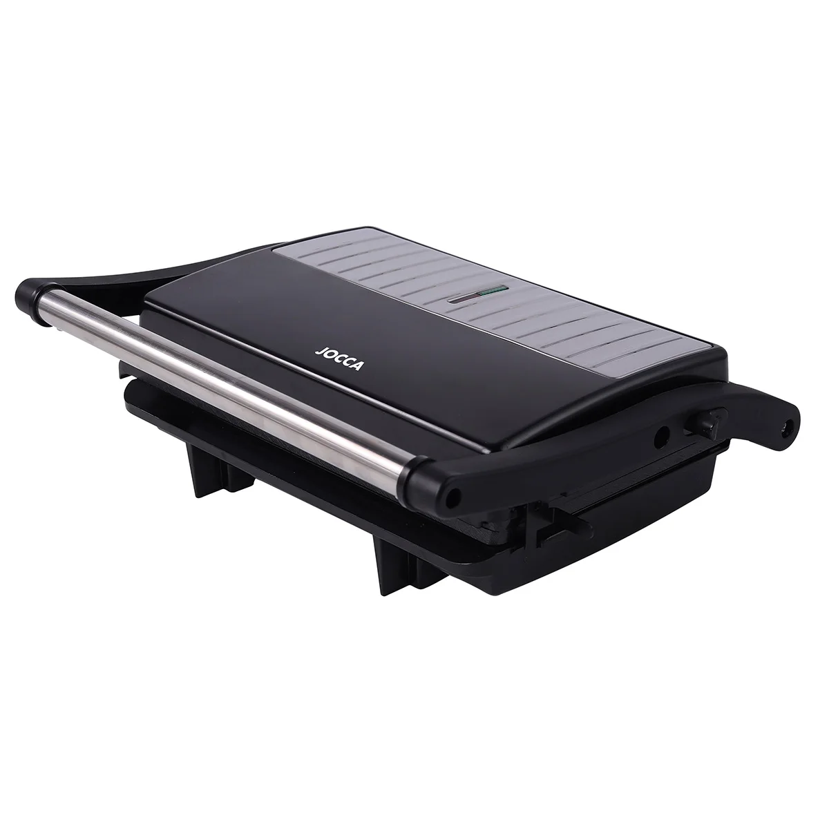 JOCCA brand multiuso PANINI GRILL. Sandwich maker con apertura a 180 gradi, rivestimento antiaderente e potenza 1000W. Griglia elettrica per