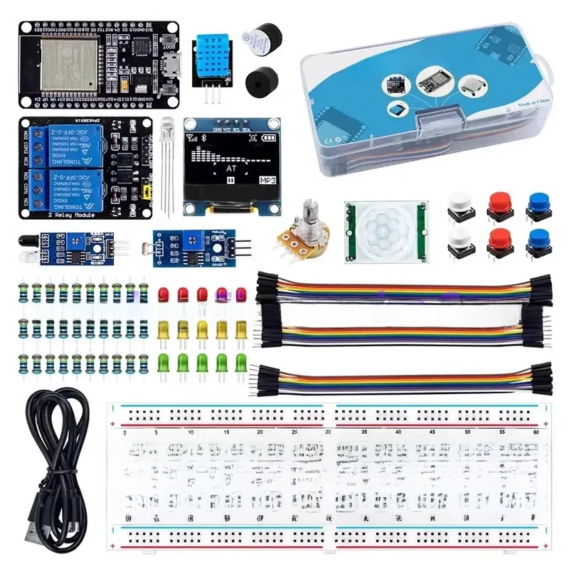 Esp32 Module Kit Starterkit Voor Esp32 ESP-32S Wifi Module Esp32 Wifi Development Board Relay Display Sensor Esp32 Kit Desenvolv - afbeelding 2