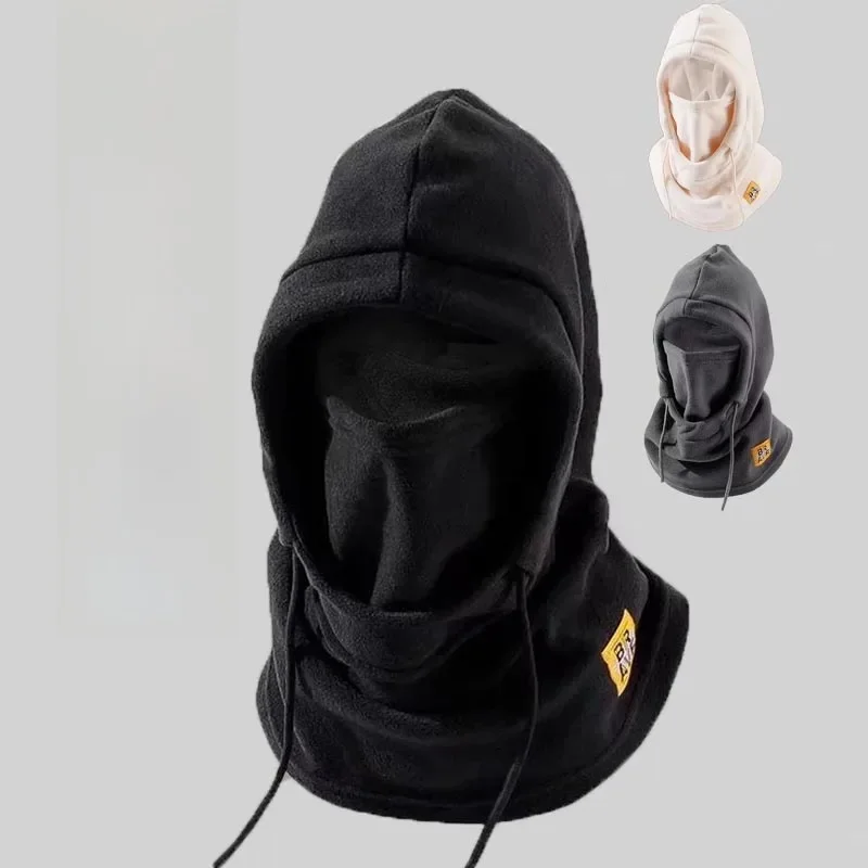 AliExpress NONE Riding Winter Warm Hat with Mask and Neck Warmer 3-in-1 Windproof Balaclava for Men and Women Cycling Cold Weather Protection